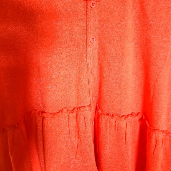 DAILY THREAD BABYDOLL TOP- SIZE LARGE - Picture 3 of 7